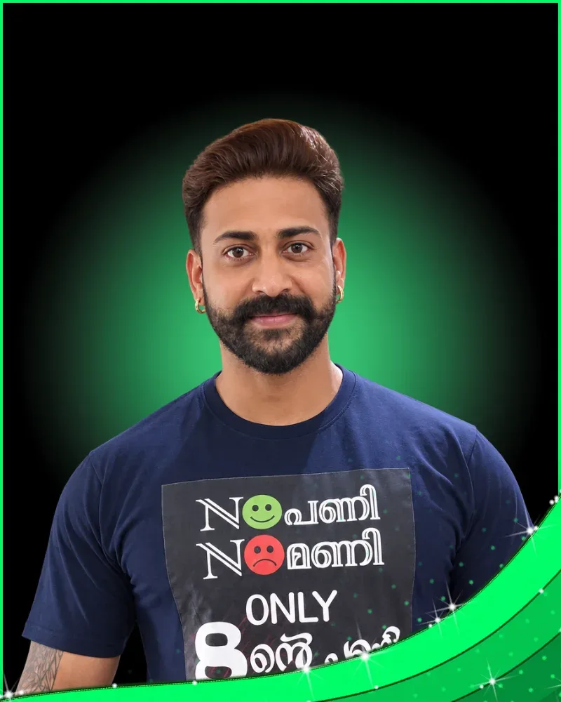 Ronson Vincent – Bigg Boss Malayalam Season 4 contestant